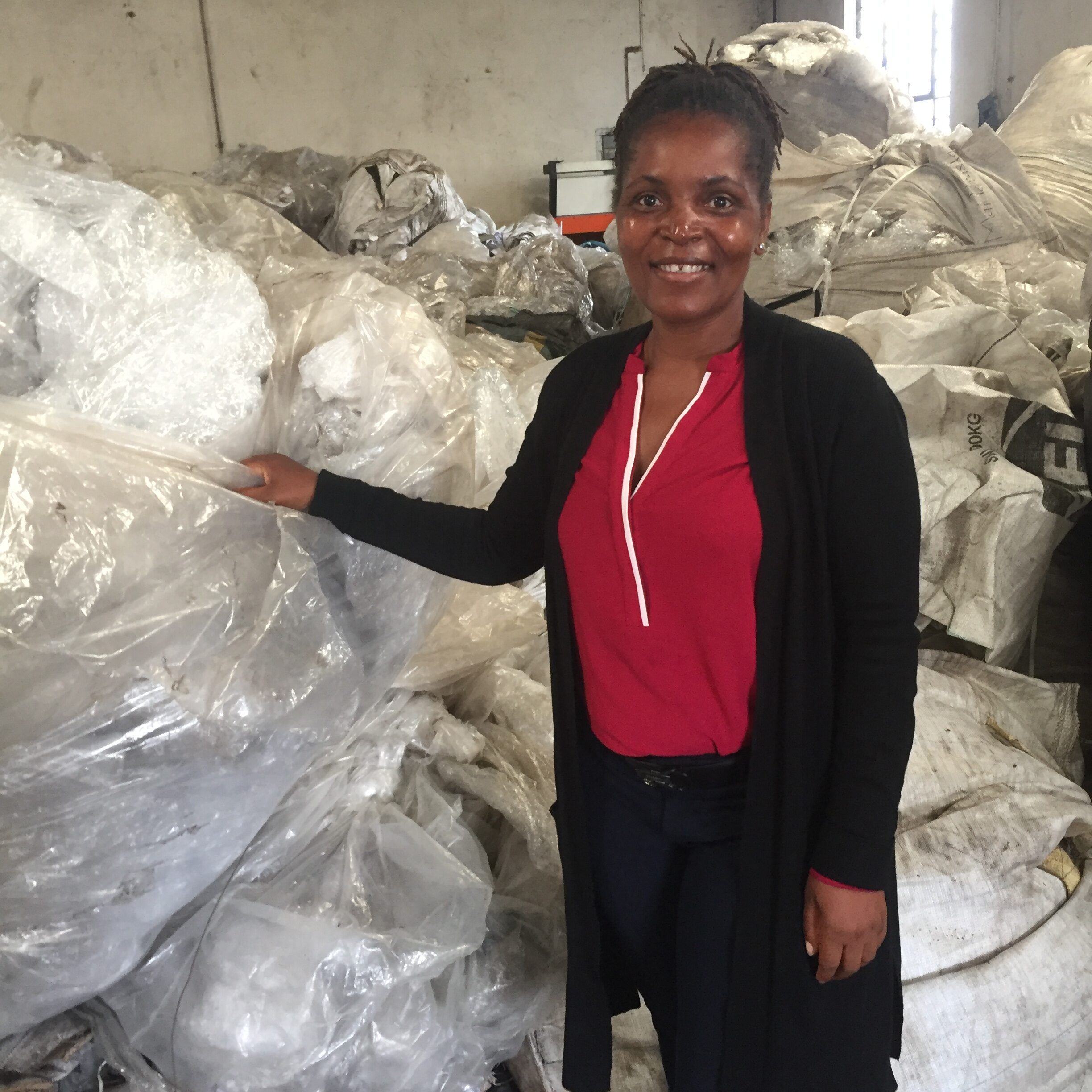 The ‘Recycling lady’ affirms the sky is the limit in waste management